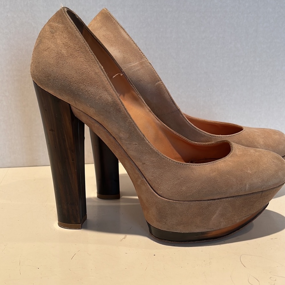 Casadei Double Platform Pumps - image 2